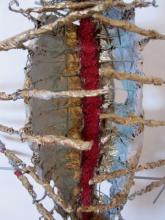 Royal Boat  wire-paper-glue-paint  2009